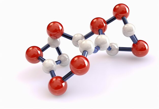 Foto foto della struttura della progettazione del background molecolare delle scienze molecolari