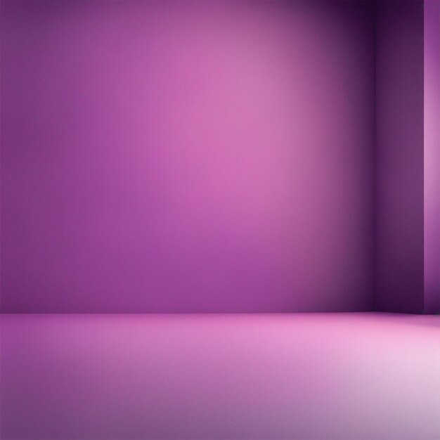 Photo photo studio background concept abstract empty light gradient purple ai generated