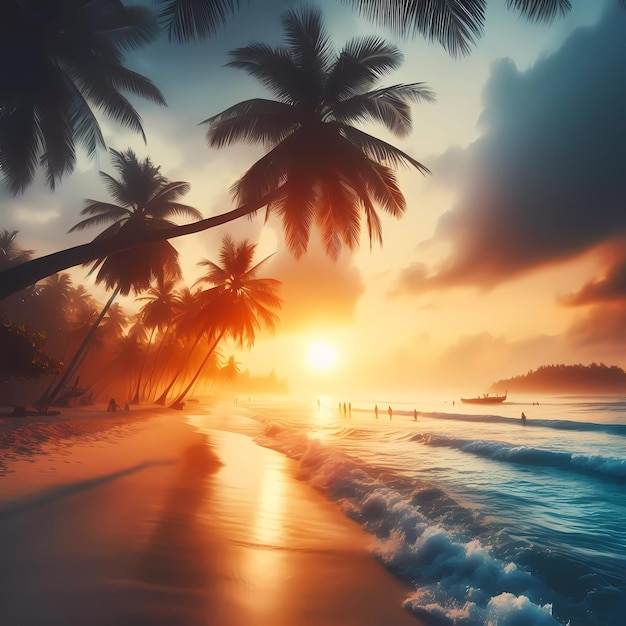 Photo of Sunrise Tranquility on the Beach