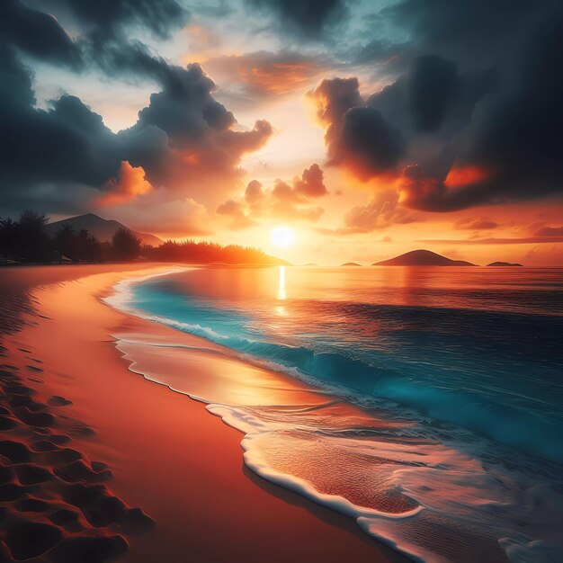 Photo of Sunrise Tranquility on the Beach