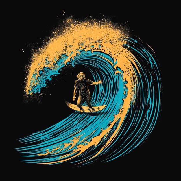 photo of surfer