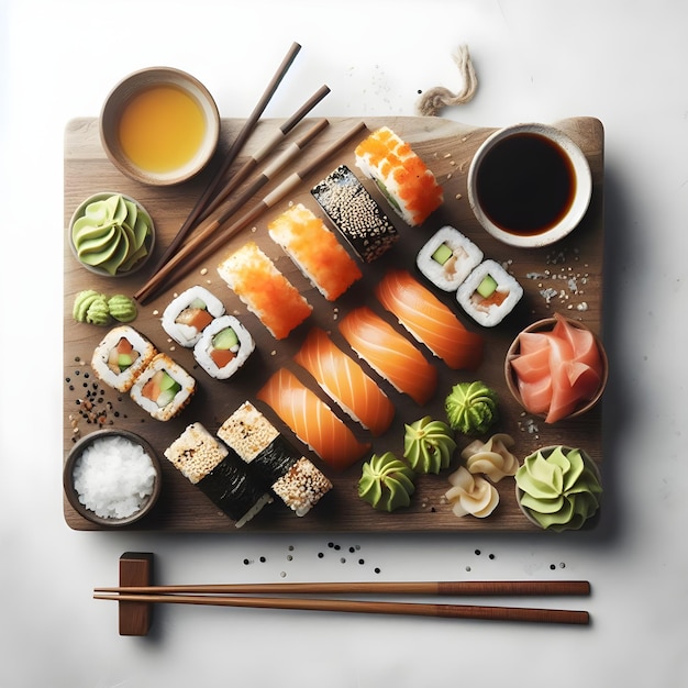 Photo of a sushi plate