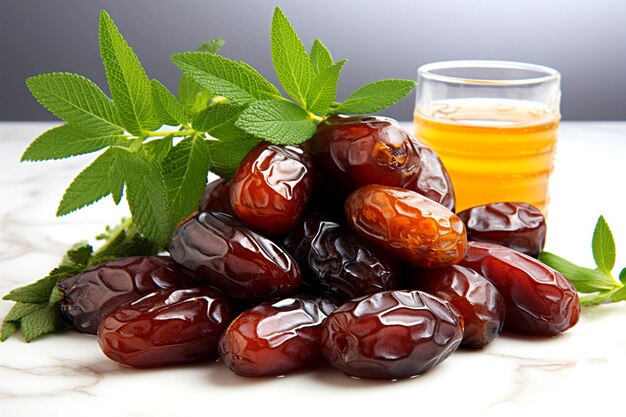 Photo photo of sweet dates fruits