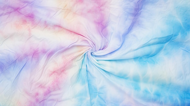 A photo of a swirling tiedye pattern bohemianinspired setting