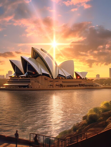 a photo of sydney opera house