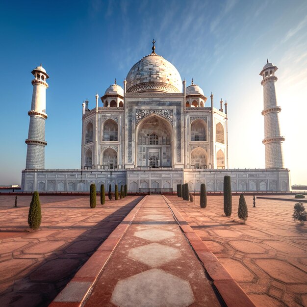 A photo of taj mahal