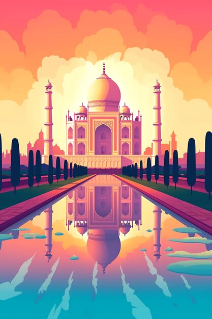 A photo of taj mahal