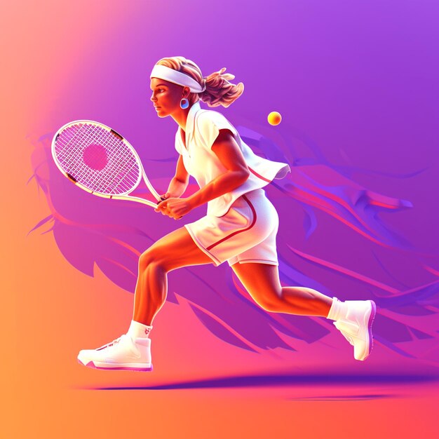 Photo photo of tennis