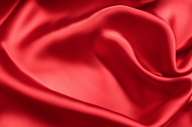 photo texture background of red satin