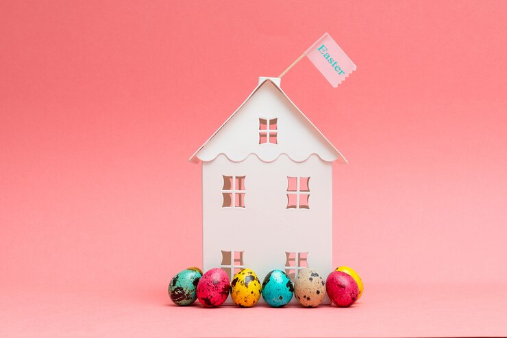 Photo on the theme of the spring holiday Easter