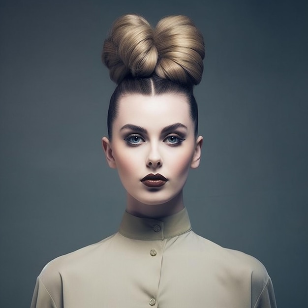 Photo of The tight top knot