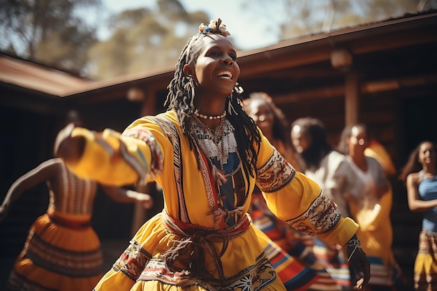 Фотографии традиционного танцевального представления в культурном центре Концепция праздничных идей