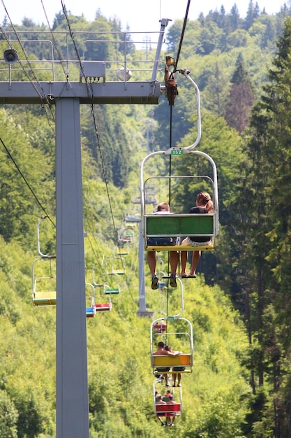 Photo travel through the carpathian mountains