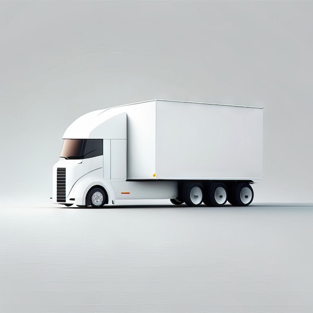 Photo of Truck minimalist illustratio