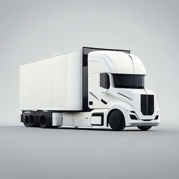 Photo of Truck minimalist illustratio