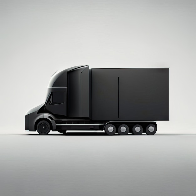 Photo photo of truck minimalist illustratio