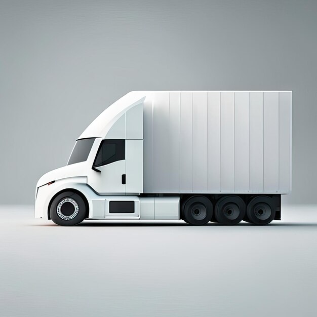 Photo of Truck minimalist illustratio