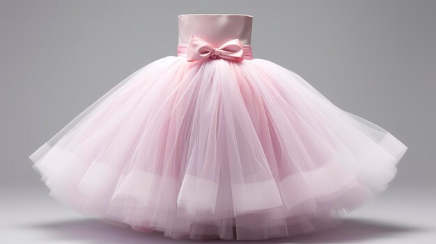 A photo of a tulle tutu full length photo