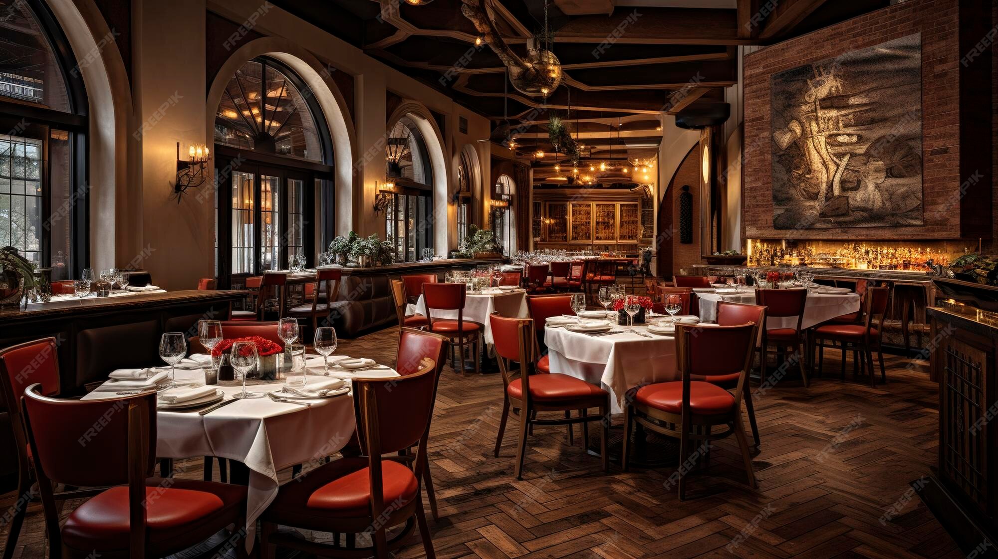 Premium Photo A Photo Of A Upscale Italian Restaurant With Pasta premium-photo-a-photo-of-a-upscale-italian-restaurant-with-pasta