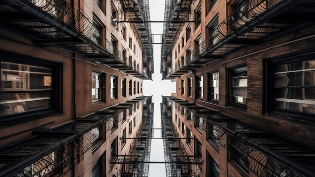 都市の対称性の写真