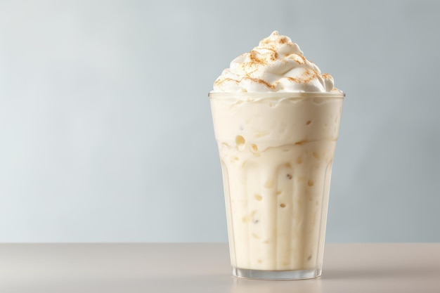 Photo of Vanilla Milkshake Creamy Vanilla Ice Cream Blended