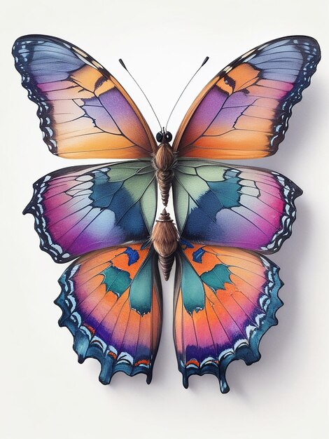 A photo of a very beautiful butterfly ai generated