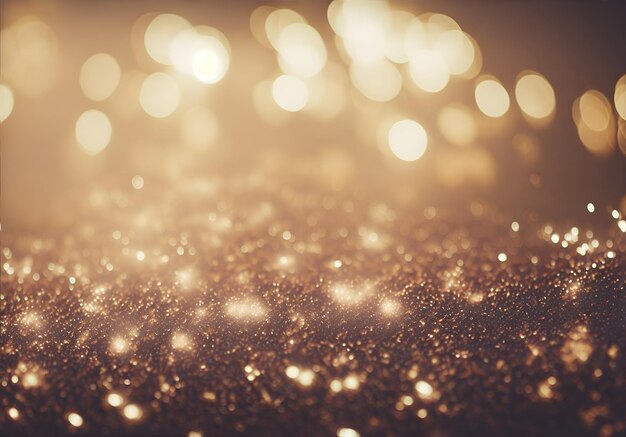 Photo of a vibrant and sparkling gold glitter background