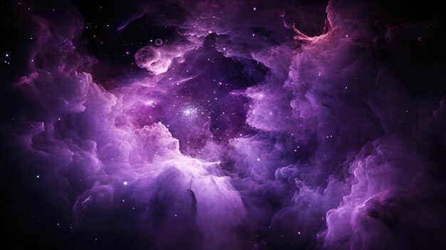 photo of a violet space nebula ultra realistic photography insanely detailed 32k