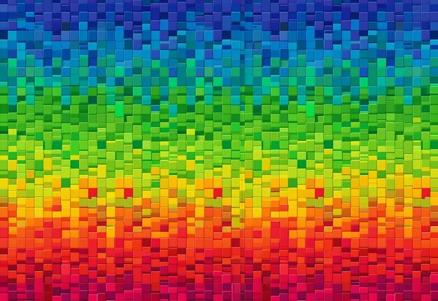 Photo photo of vivid blurred colorful rainbow wallpaper background designs