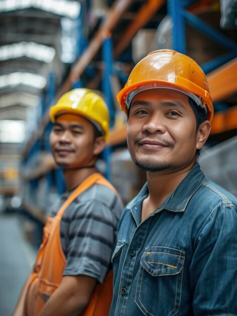 photo of warehouse workers