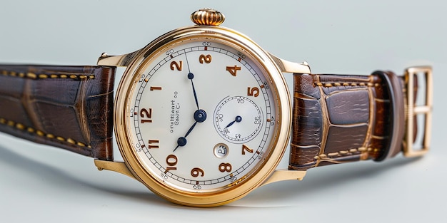 photo of watch on white background