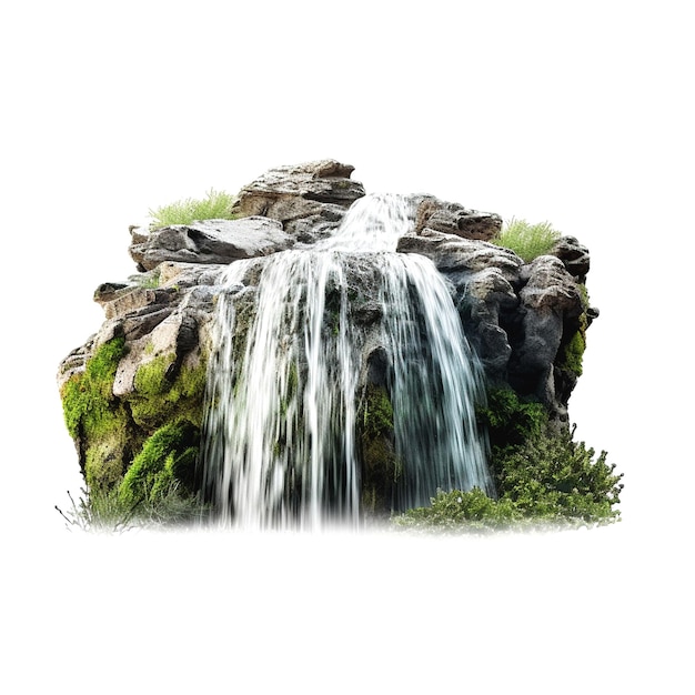 Photo photo of waterfall