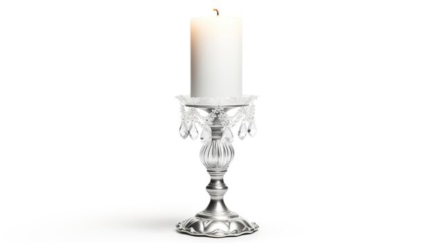 A photo of a wedding candle holder