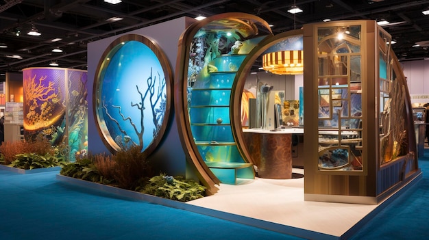 A Photo of a Well Designed Trade Show Booth