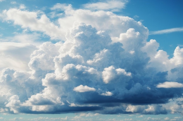 Photo photo white cloud on blue sky