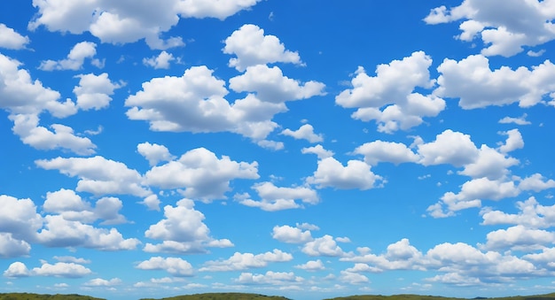 photo white cloud on blue sky