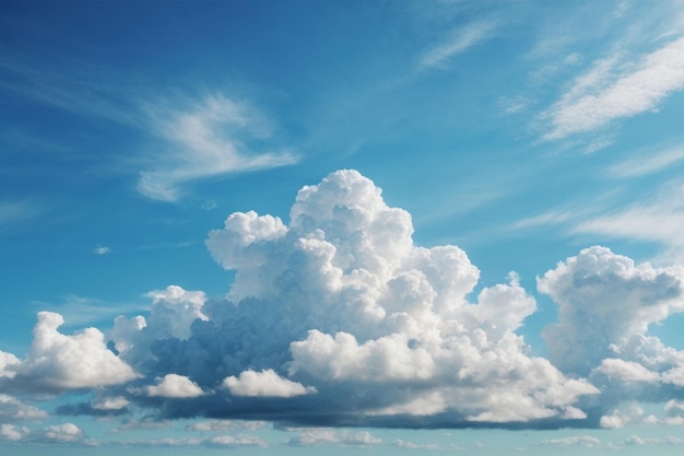 写真 写真 青い空の白い雲