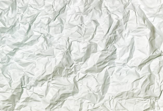 Photo photo white crumpled paper texture background design space white tone