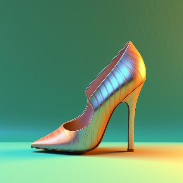 Photo of a woman shoes