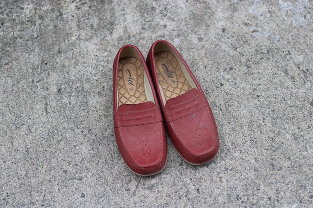 Photo of women39s shoes dark red