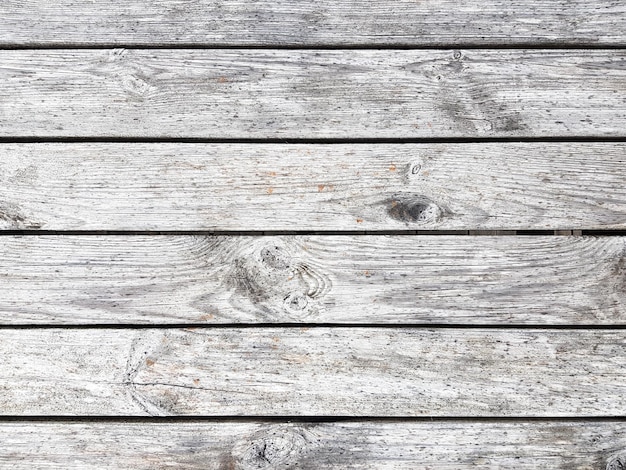 Photo of wooden gray background, horizontal boards