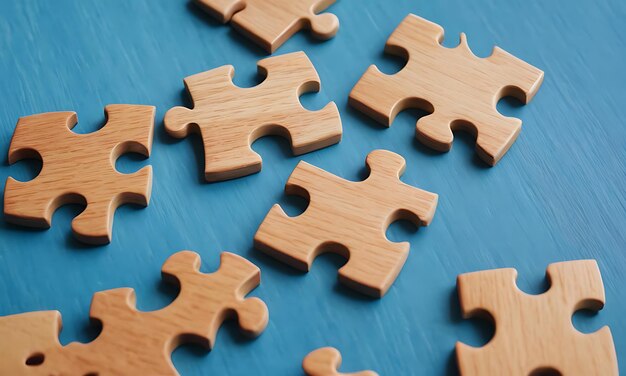 Photo of wooden puzzle