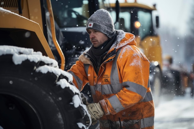 Photo of worker