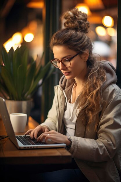 Photo of working mother