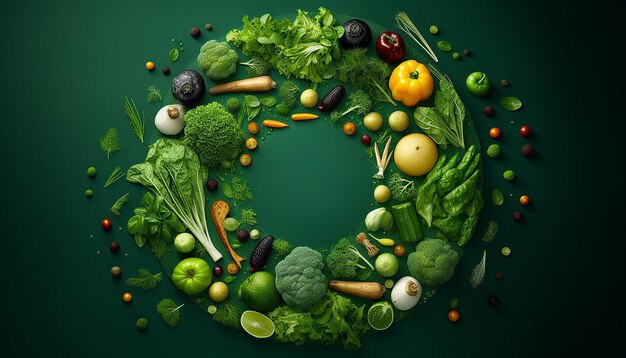 Photo photo world vegetarian day