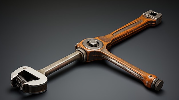 A photo of a wrench