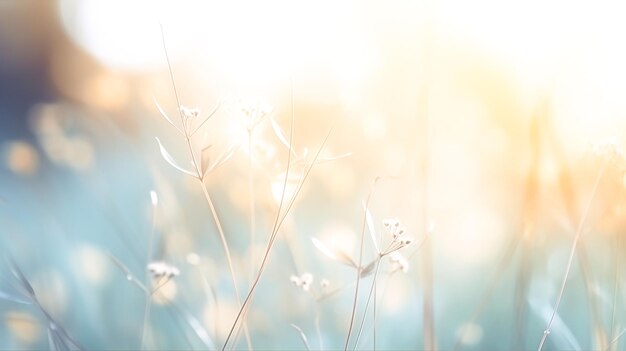 写真 イエローデイジーの花が夏の日光に輝く