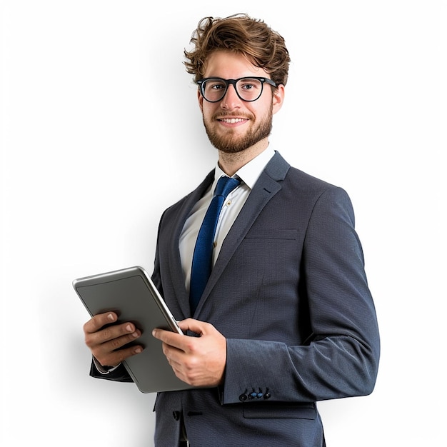 photo of young professional investment fund manager