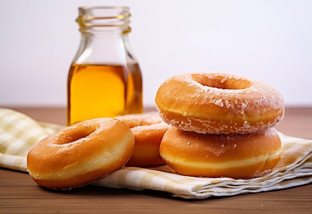 Photo of yummy delicious donuts