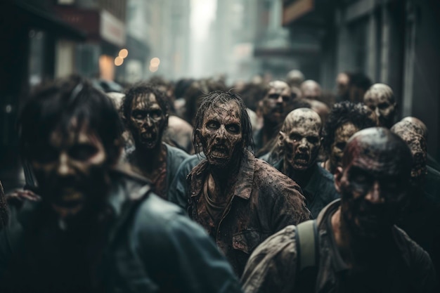 Photo of zombies